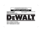 DeWalt DC411KA User manual