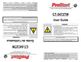 Directed Electronics ProStart CT-5472TW User guide