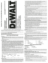 DeWalt D26441 User manual