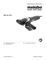 Metabo PE 12-175 User manual