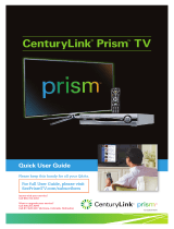 CenturyLink Prism TV Quick User Manual