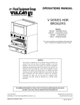 Vulcan-Hart VIR1F User manual