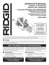 RIDGID GP80145SW User manual