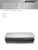 Bose Lifestyle® 48 DVD home entertainment system User manual