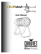 Chauvet COLORdash Accent Series User manual