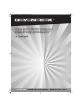 Dynex DX-CMBOSLM - Slim USB 2.0 CDRW/DVD Combo Drive User manual