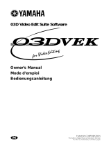 Yamaha 03DVEK Owner's manual