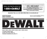 DeWalt DC614KA User manual