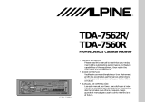 Alpine TDA-7560R Owner's manual