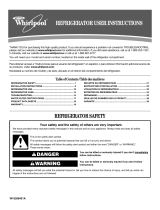 Whirlpool UKF8001AXX Owner's manual
