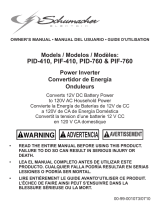 Schumacher PID-410 User manual