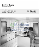 Bosch HBL5651UC Installation guide
