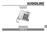 AUDIOLINE BigTel 480 Operating instructions