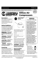 Campbell Hausfeld FP2200 Series Owner's manual