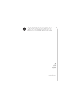 Motorola SLVR L6 User manual