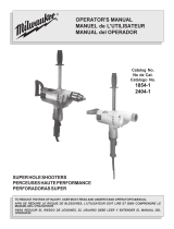 Milwaukee 2404-1 User manual