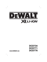 DeWalt DCD734 Datasheet