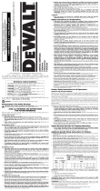 DeWalt DWP849X User manual