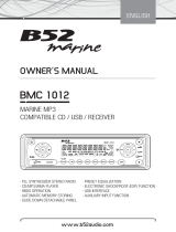 B52 marine BMC 1012 Owner's manual