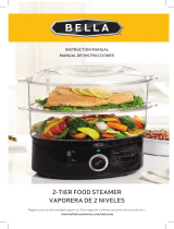 Bella 2-tier food steamer User guide