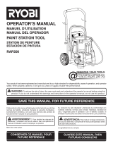 Ryobi RAP200G User manual