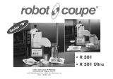 Robot Coupe R 301 D Series Operating instructions