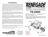 Renegade TG-550H Owner's manual
