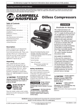 Campbell Hausfeld FP260200 User manual