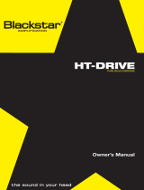 Blackstar HT Drive Owner's manual