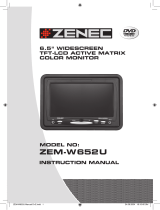 ZENEC ZEM-W652U User manual