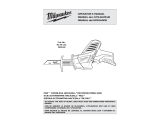 Milwaukee 2420-20 User manual