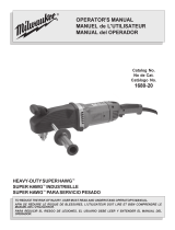 Milwaukee 1680-21 User manual