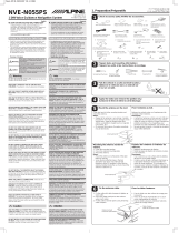 Alpine NVE-N055PS Owner's manual