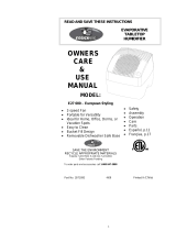 Essick E27 000 User manual