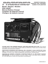 DSR Pro PSC-2030T Owner's manual