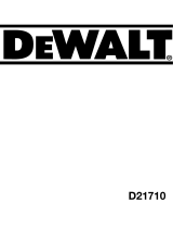 DeWalt D21710 User manual