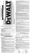 DeWalt N027959 User manual