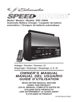 Schumacher SSF-1000A Owner's manual