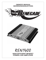 Renegade REN1400 Owner's manual