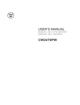 Westinghouse CW24T9PW User manual