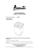 Avanti W789SA User manual
