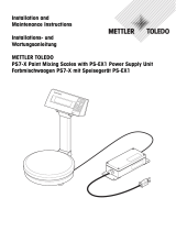 Mettler Toledo PS7-X Operating instructions