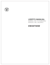 Westinghouse EW39T5KW User manual
