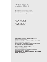Clarion VZ400 User manual