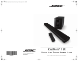 Bose CineMate® 1 SR home theater speaker system Installation guide