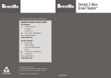 Breville Smart Toaster BTA820XL User manual