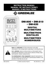 Valor Fires 820 User manual