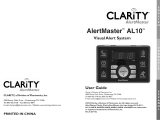 Clarity AL10 System AM-Door Knocker User manual