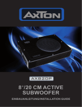 AXTON AXB20P Installation guide