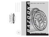 Bazooka TA850C Owner's manual